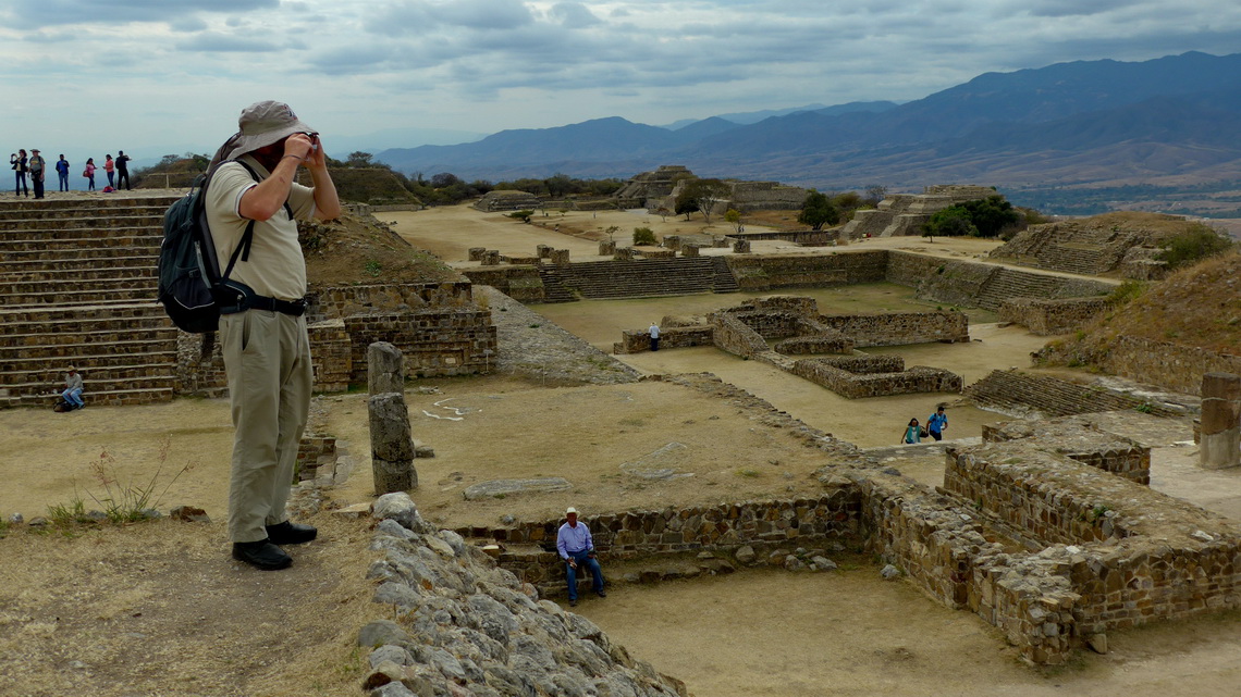 In the ancient Zapotec capital Monte Alban
